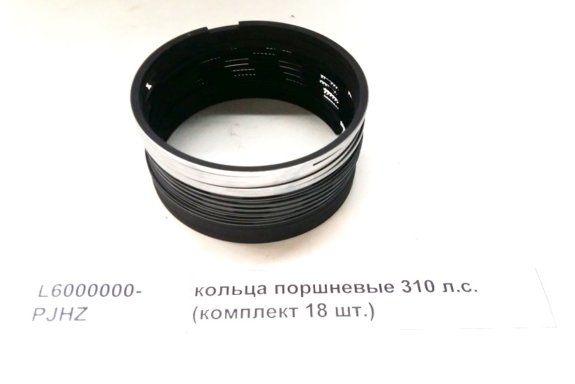 Кольца поршневые (комплект 18 шт) 310 л.с. л.с.CA6DL1 Евро2